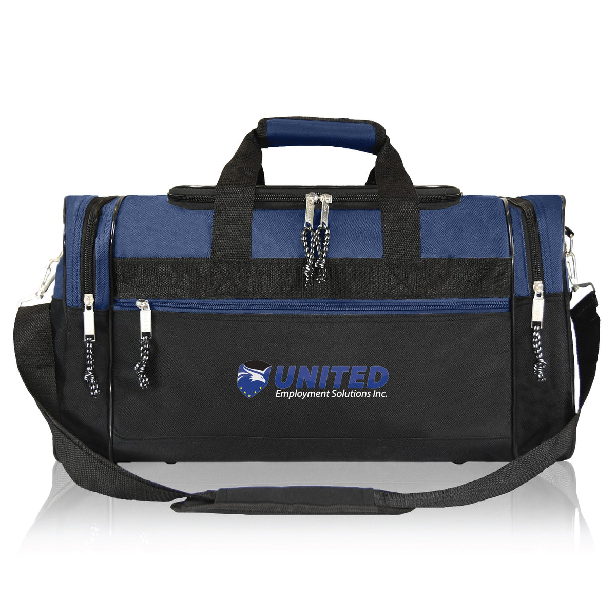 Dalix United Employment Solutions Embroidered 17" Duffel Bag