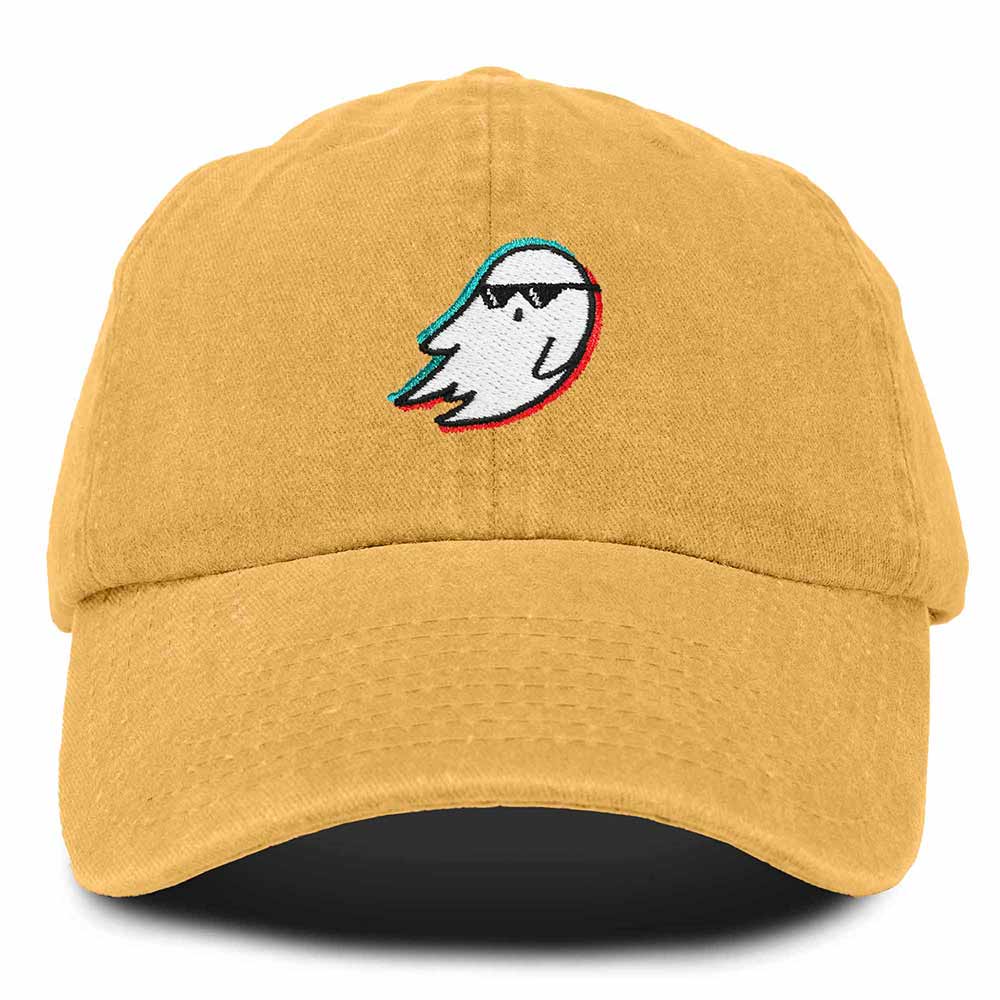 Dalix Ghost Life Embroidered Mens Womens Cotton Dad Hat Baseball Cap Adjustable