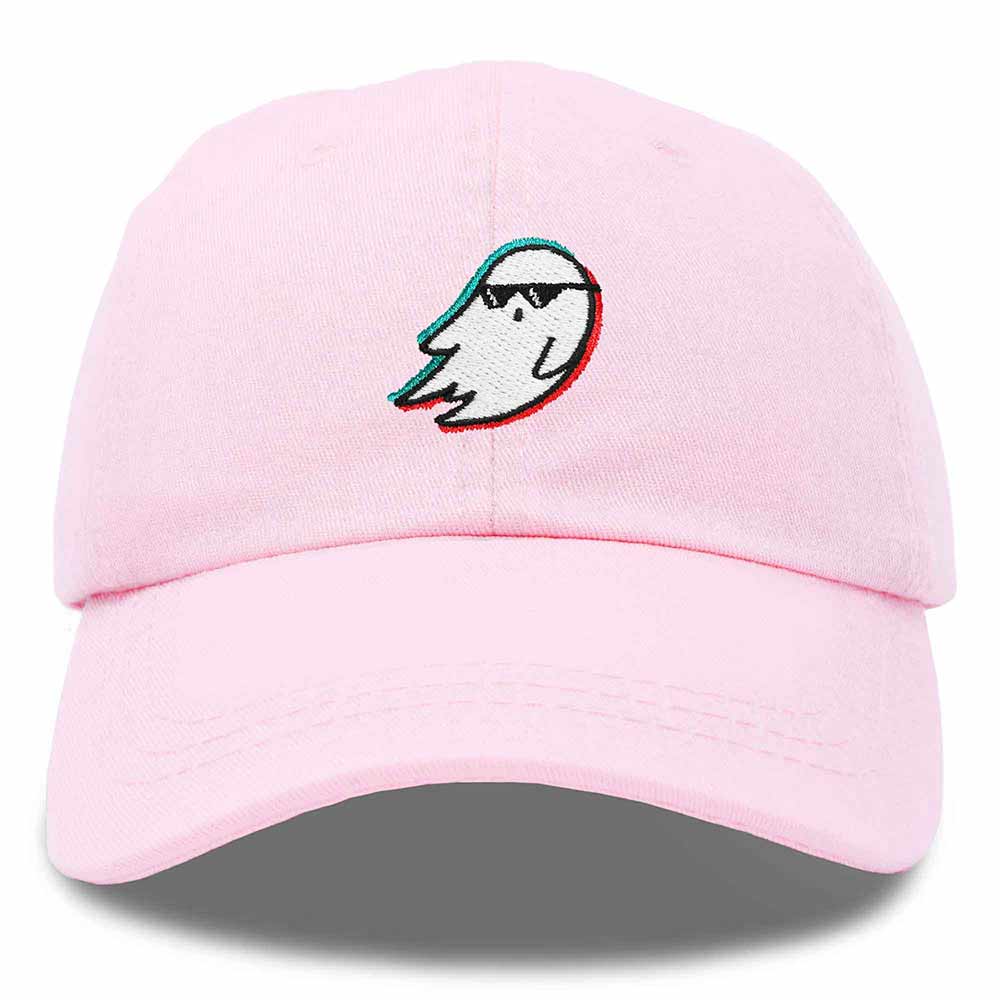Dalix Ghost Life Embroidered Mens Womens Cotton Dad Hat Baseball Cap Adjustable