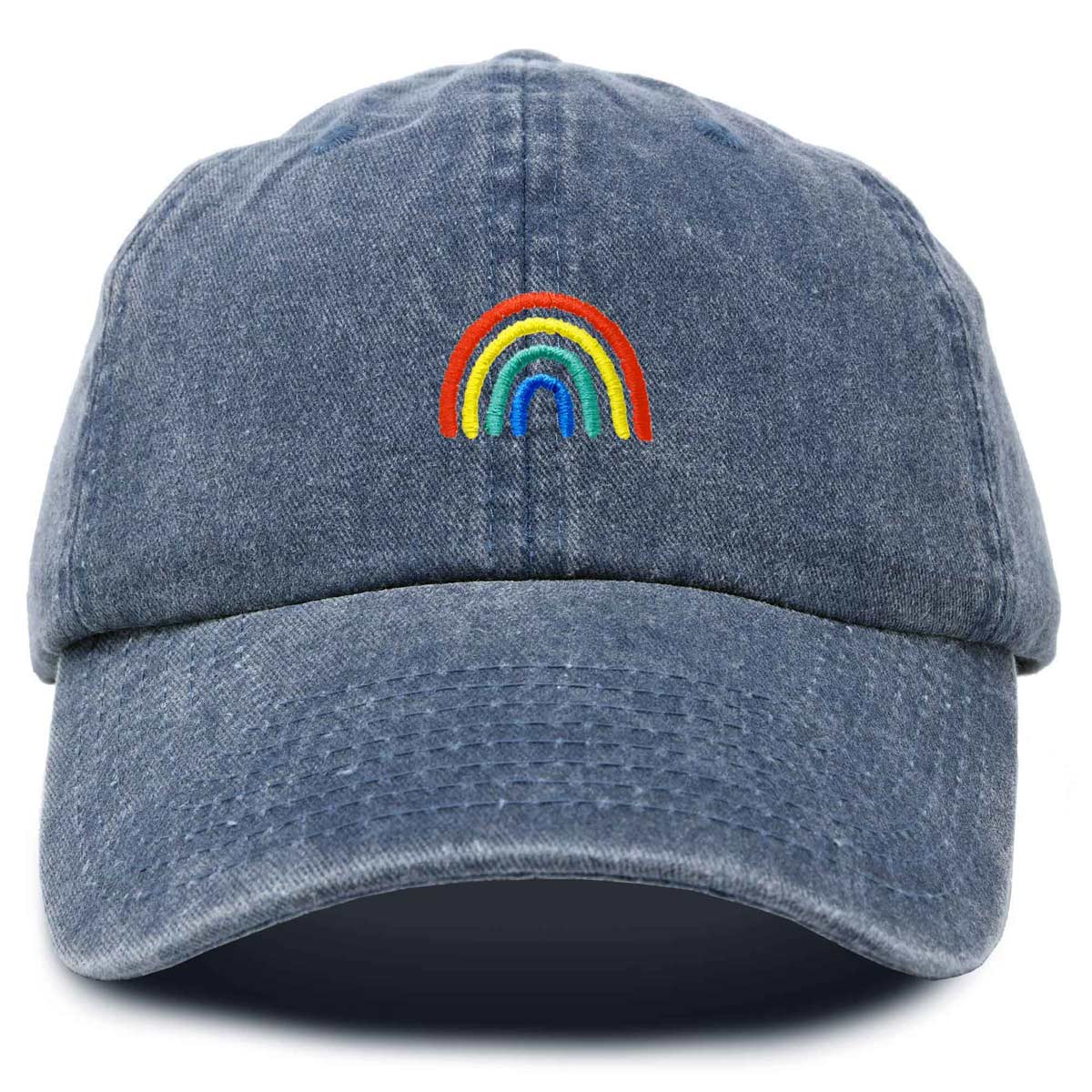 Dalix Hand Drawn Rainbow Cap