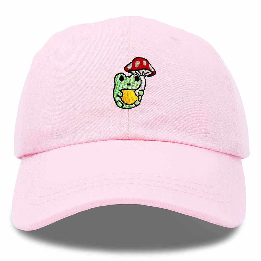 Dalix Mushroom Frog Unicorn Embroidered Cotton Dad Hat Baseball Cap Adjustable Mens Womens