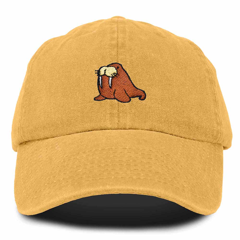 Dalix Walrus Cap Embroidered Mens Cotton Dad Hat Baseball Hat