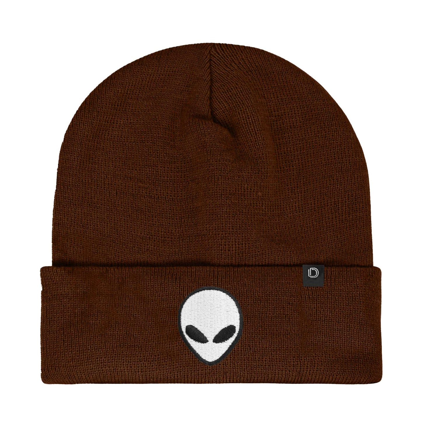 Dalix Alien Embroidered Beanie Hat Knit Cap Cold Weather Mens