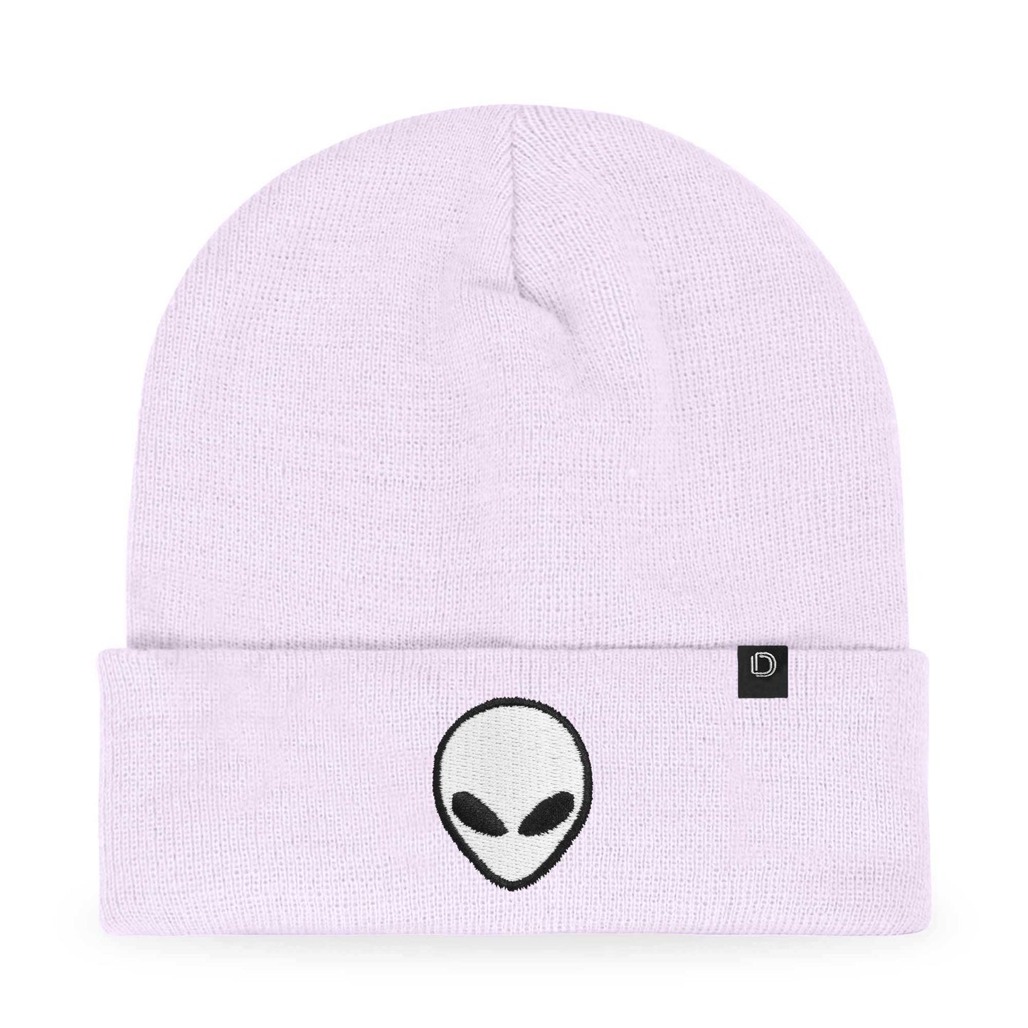 Dalix Alien Embroidered Beanie Hat Knit Cap Cold Weather Mens