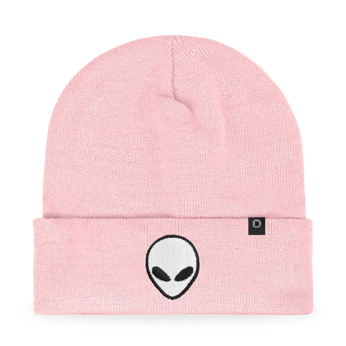 Dalix Alien Embroidered Beanie Hat Knit Cap Cold Weather Mens