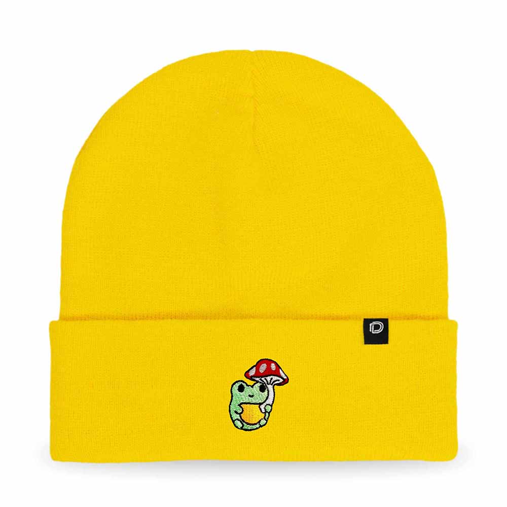 Dalix Mushroom Frog Beanie