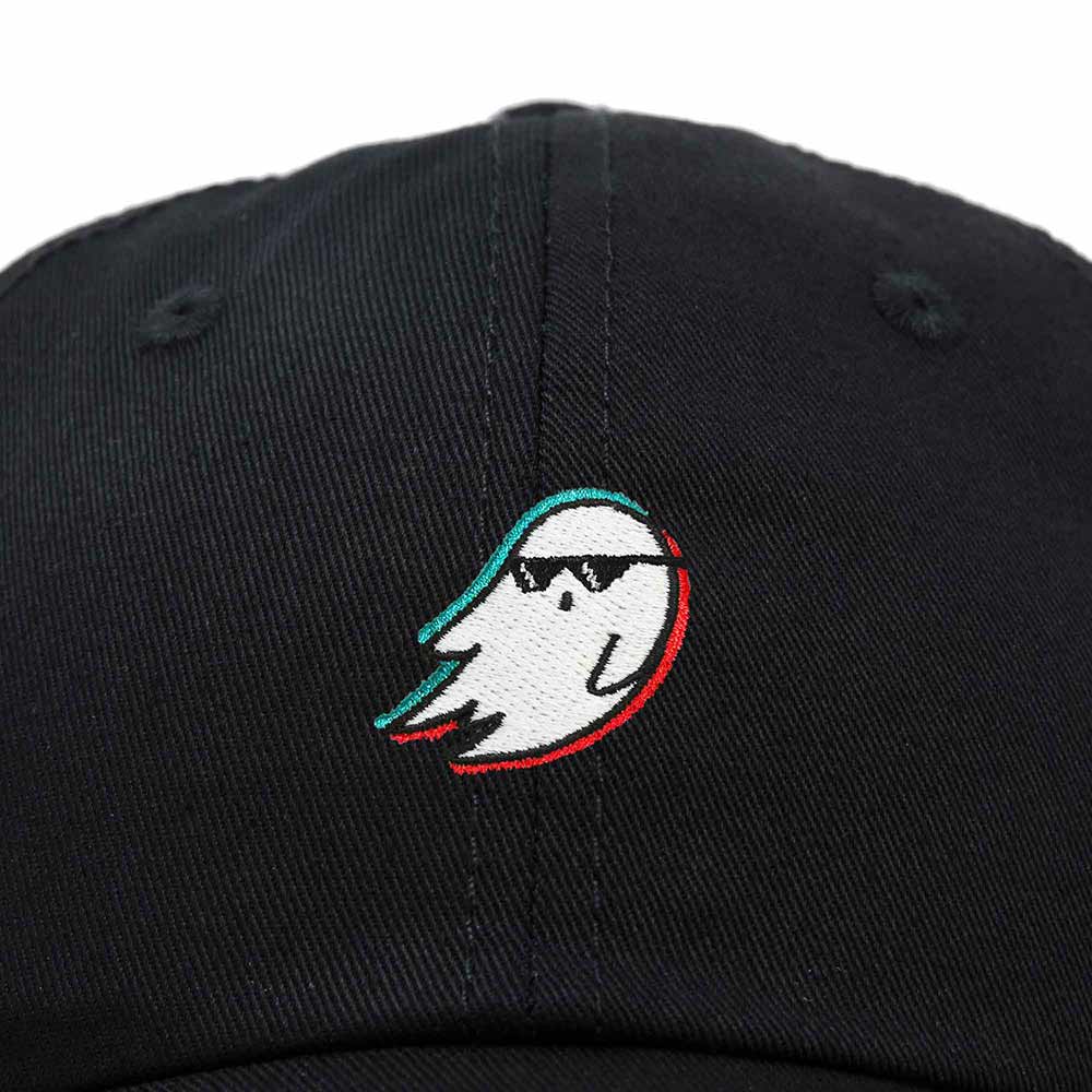 Dalix Ghost Life Embroidered Mens Womens Cotton Dad Hat Baseball Cap Adjustable
