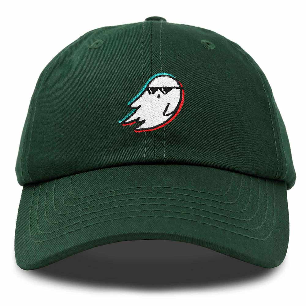 Dalix Ghost Life Embroidered Mens Womens Cotton Dad Hat Baseball Cap Adjustable