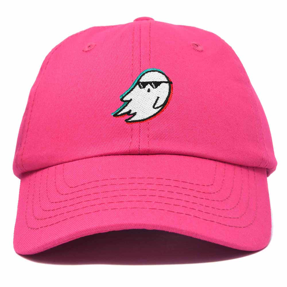 Dalix Ghost Life Embroidered Mens Womens Cotton Dad Hat Baseball Cap Adjustable