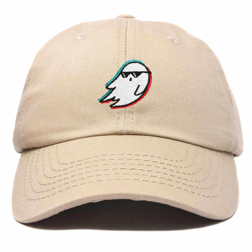 Dalix Ghost Life Embroidered Mens Womens Cotton Dad Hat Baseball Cap Adjustable