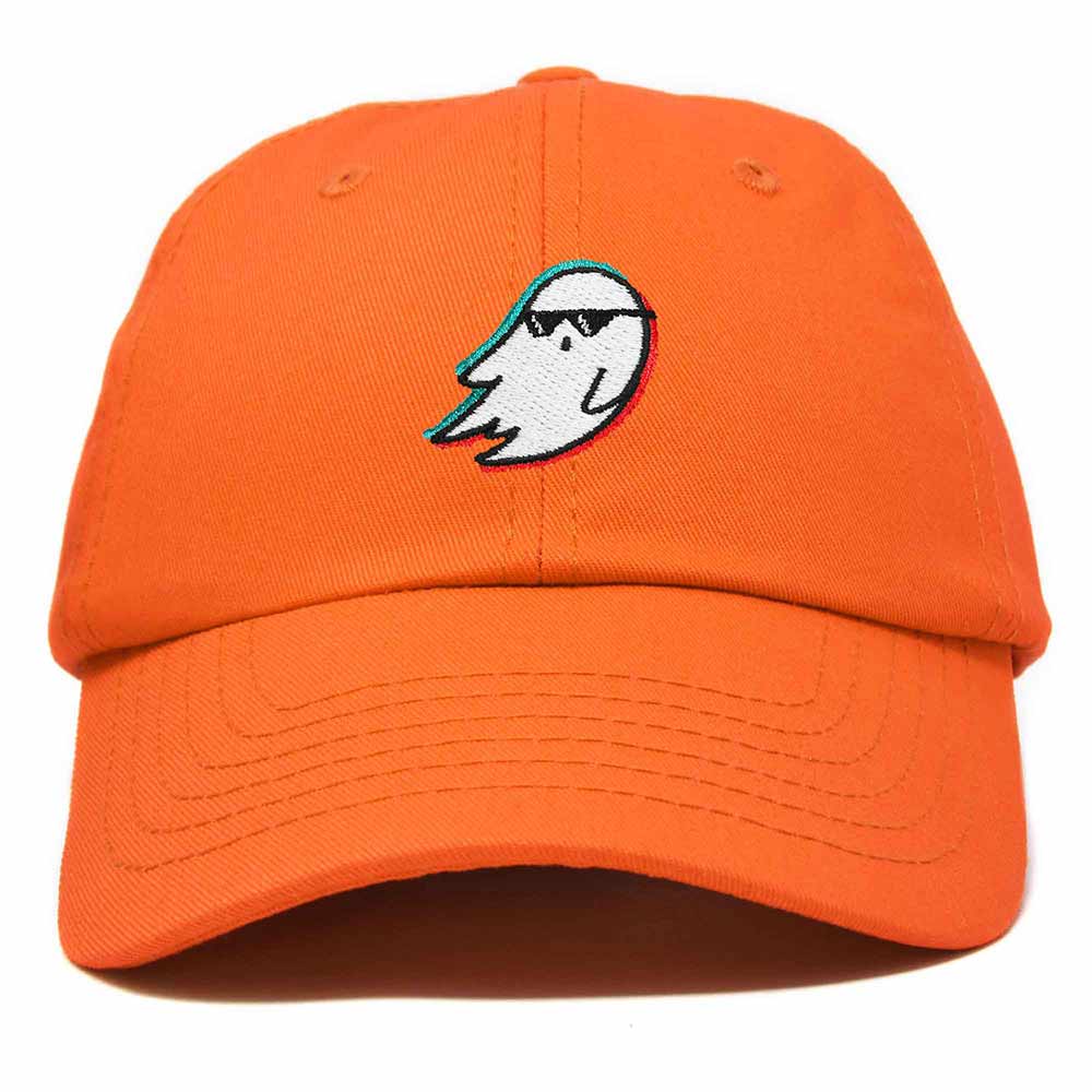 Dalix Ghost Life Embroidered Mens Womens Cotton Dad Hat Baseball Cap Adjustable