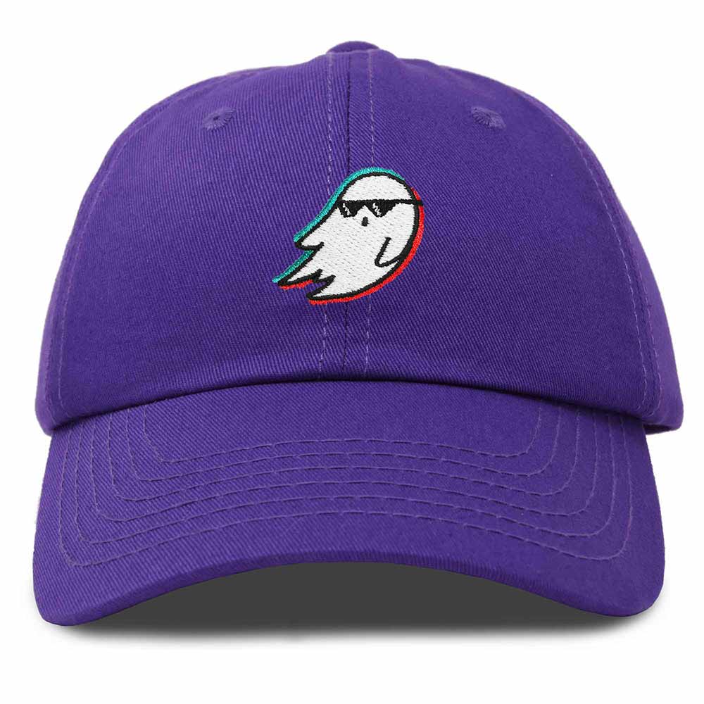 Dalix Ghost Life Embroidered Mens Womens Cotton Dad Hat Baseball Cap Adjustable