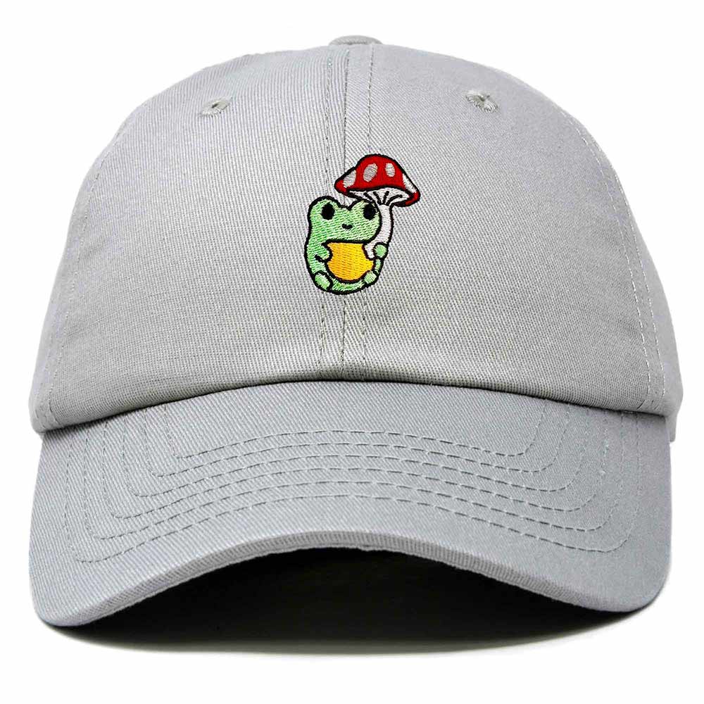 Dalix Mushroom Frog Unicorn Embroidered Cotton Dad Hat Baseball Cap Adjustable Mens Womens