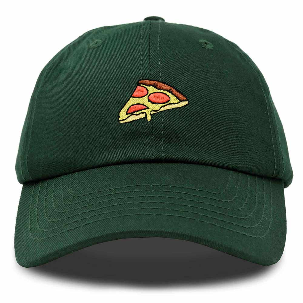 Dalix Pizza Embroidered Mens Cotton Dad Adjustable Hat Baseball Cap Mens