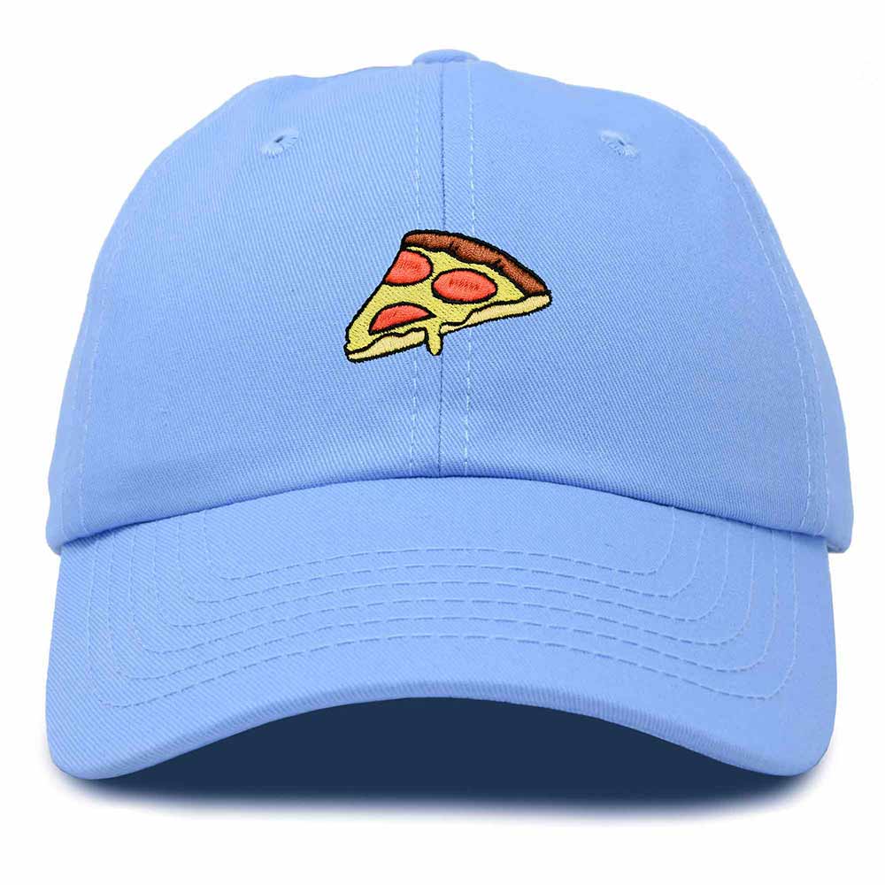 Dalix Pizza Embroidered Mens Cotton Dad Adjustable Hat Baseball Cap Mens