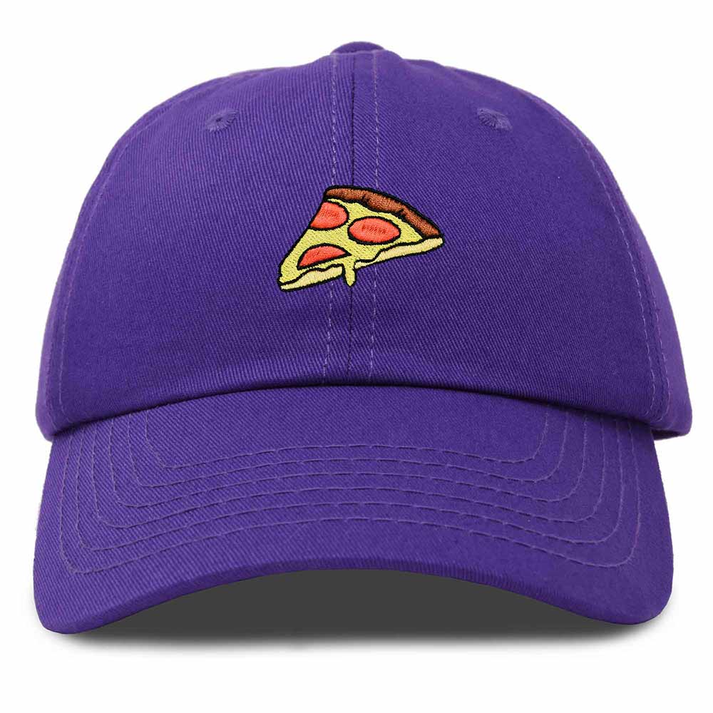 Dalix Pizza Embroidered Mens Cotton Dad Adjustable Hat Baseball Cap Mens