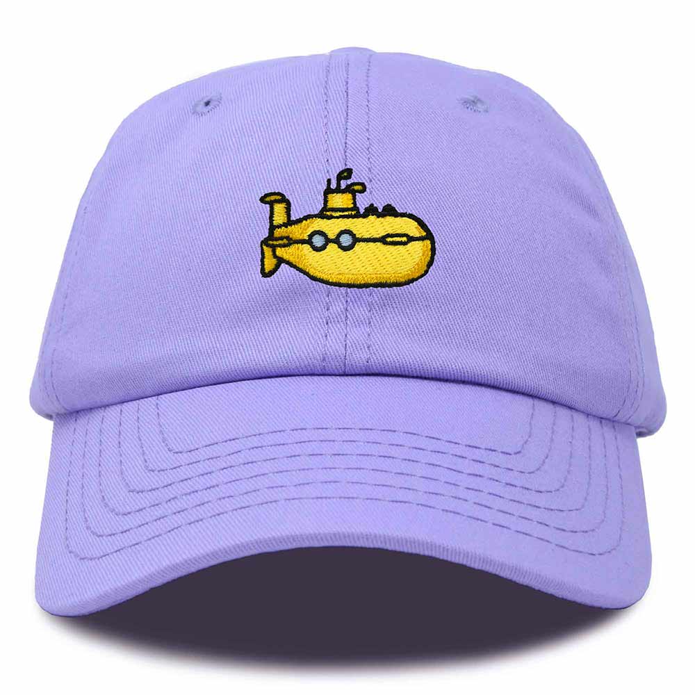 Dalix Submarine Cotton Dad Hat Adjustable Soft Baseball Cap Mens in Lavender
