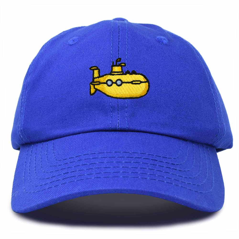 Dalix Submarine Cotton Dad Hat Adjustable Soft Baseball Cap Mens in Royal Blue