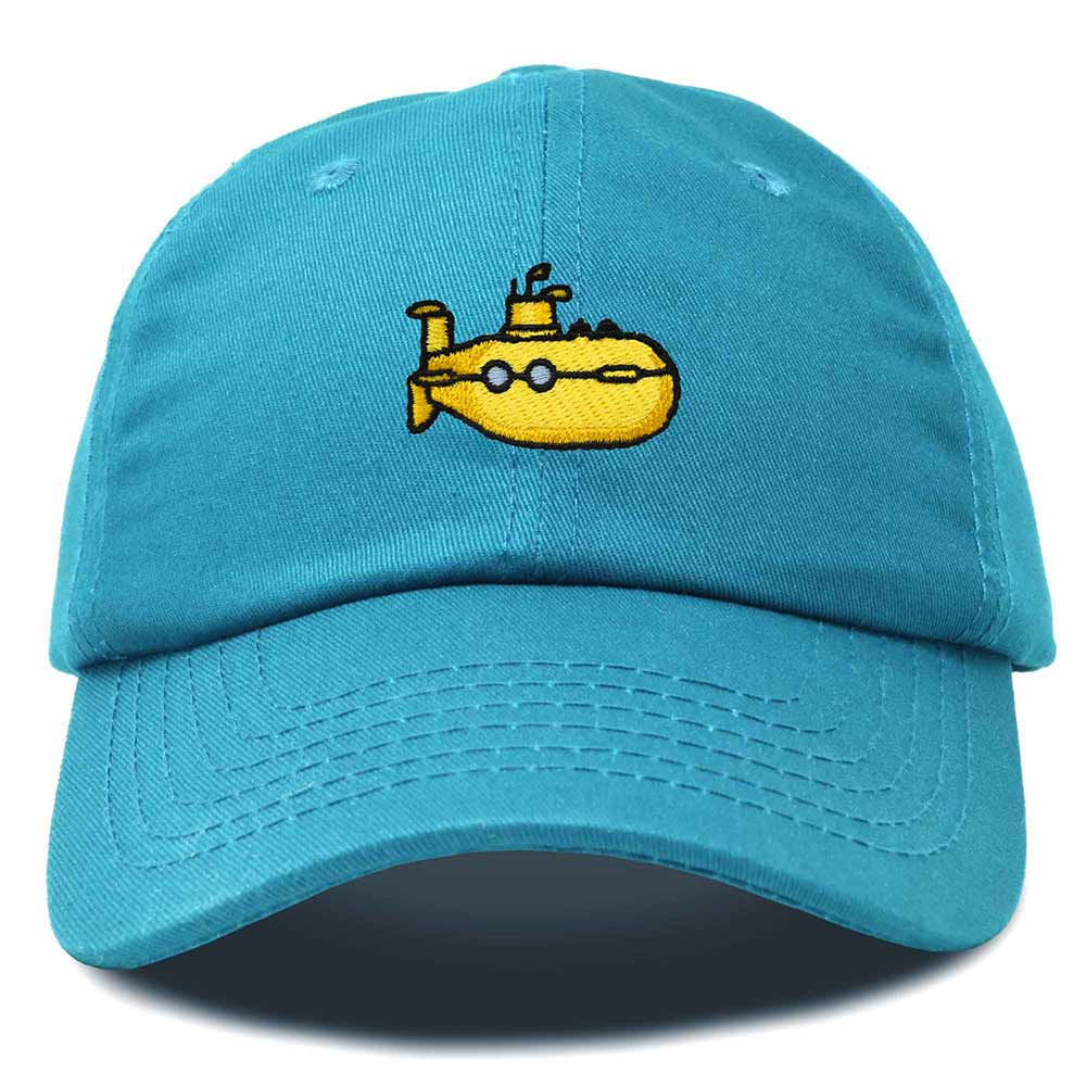 Dalix Submarine Cotton Dad Hat Adjustable Soft Baseball Cap Mens in Teal