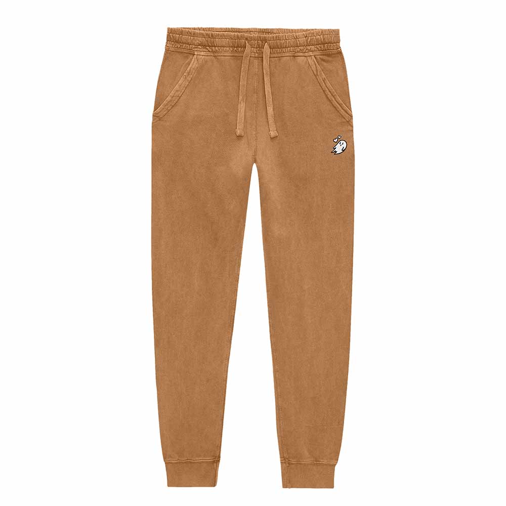 Dalix Womens Heartly Ghost Midweight Washed Jogger Pant