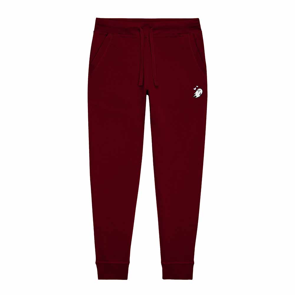 Dalix Womens Heartly Ghost Midweight Fleece Jogger Pant