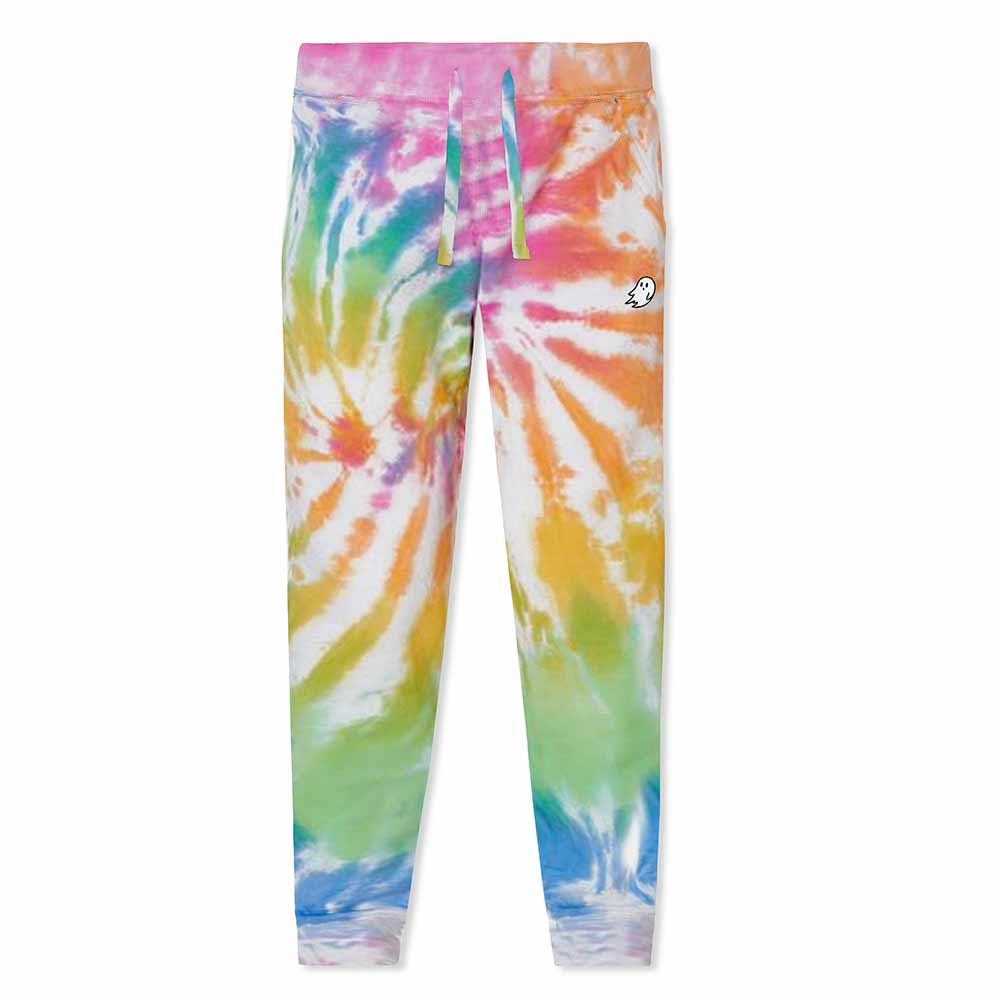 Dalix Mens Ghost Tie Dye Fleece Jogger Pant