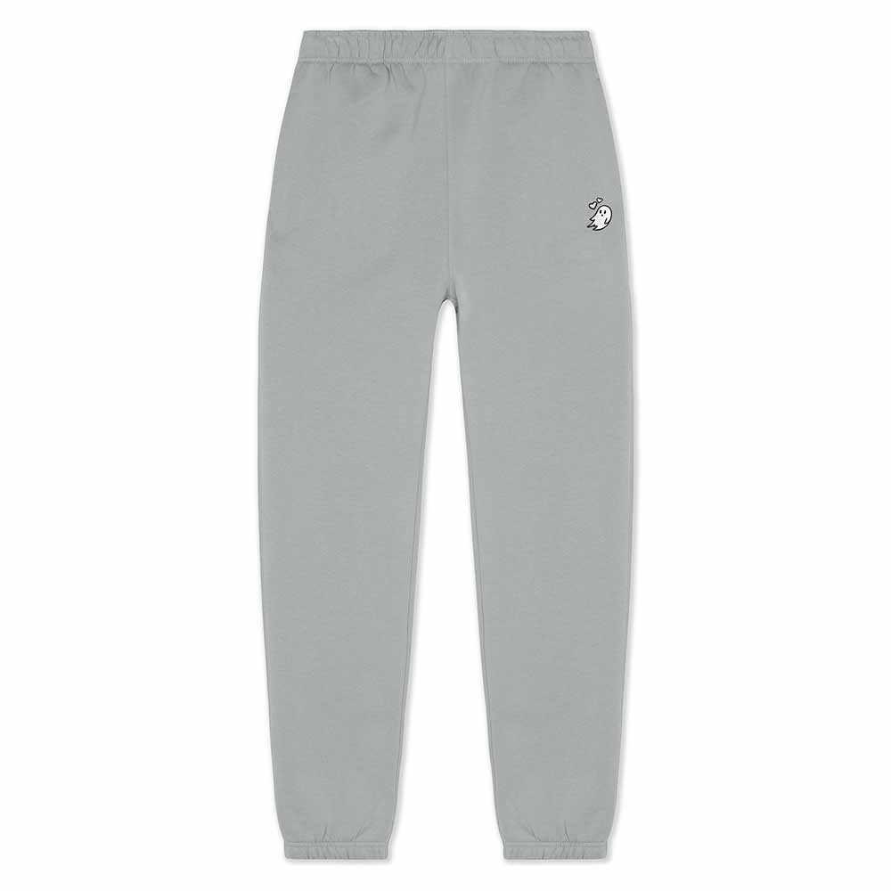 Dalix Heartly Ghost Midweight Relaxed Fleece Track Pants