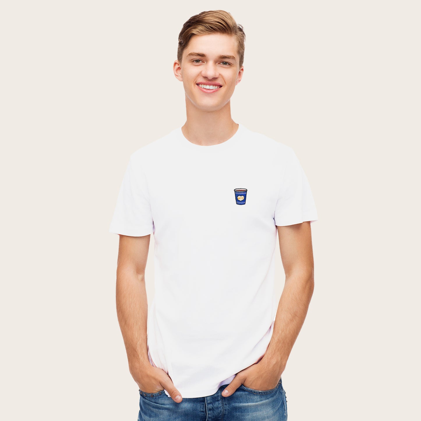 Dalix Classic NYC Coffee Cup Tee Unisex