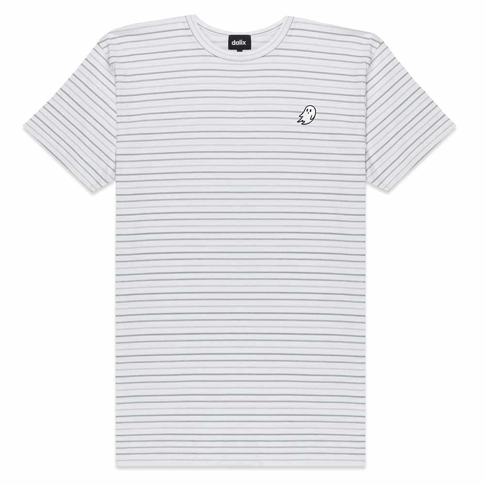 Dalix Mens Ghost Striped Jersey Tee