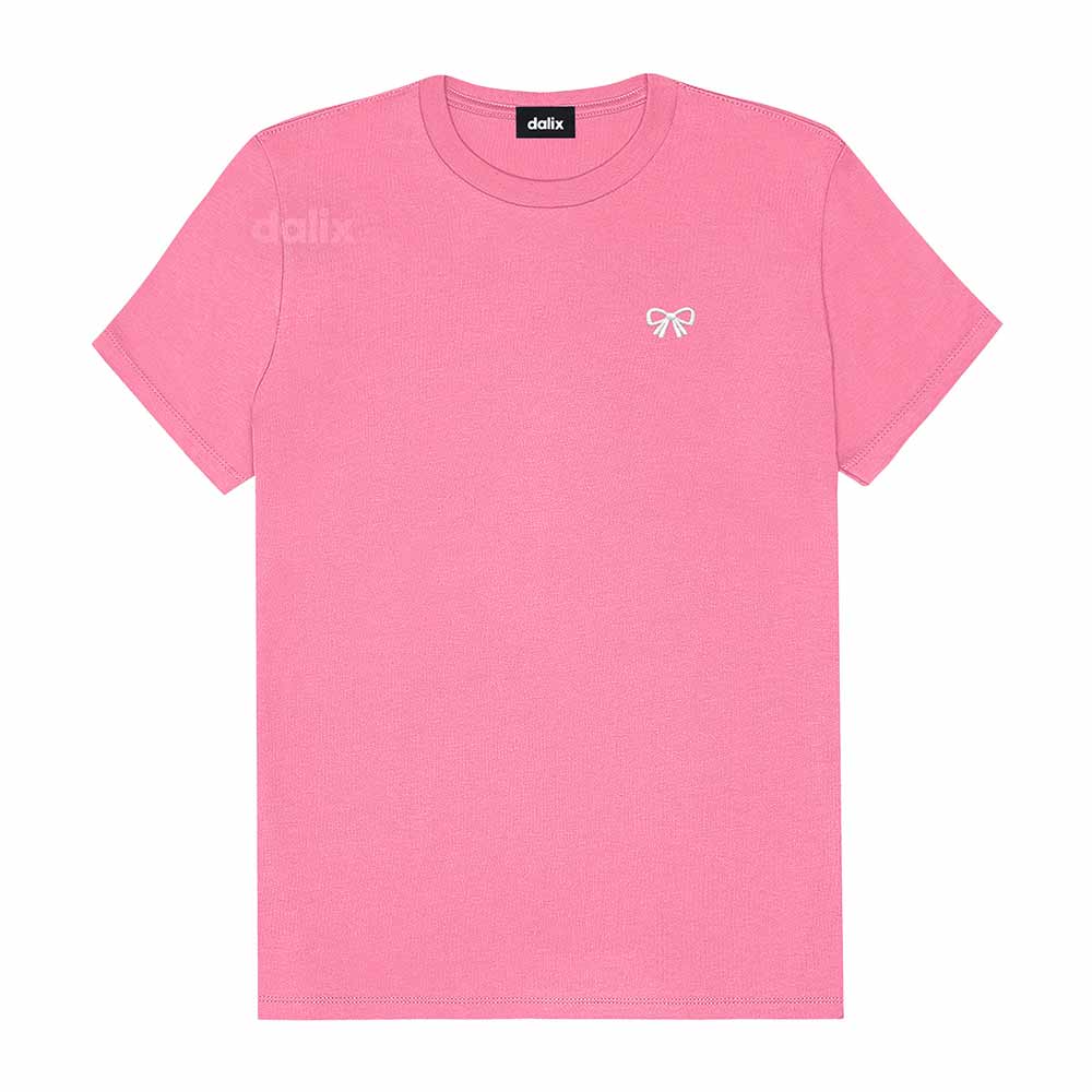 Dalix Womens Bow Jersey Tee