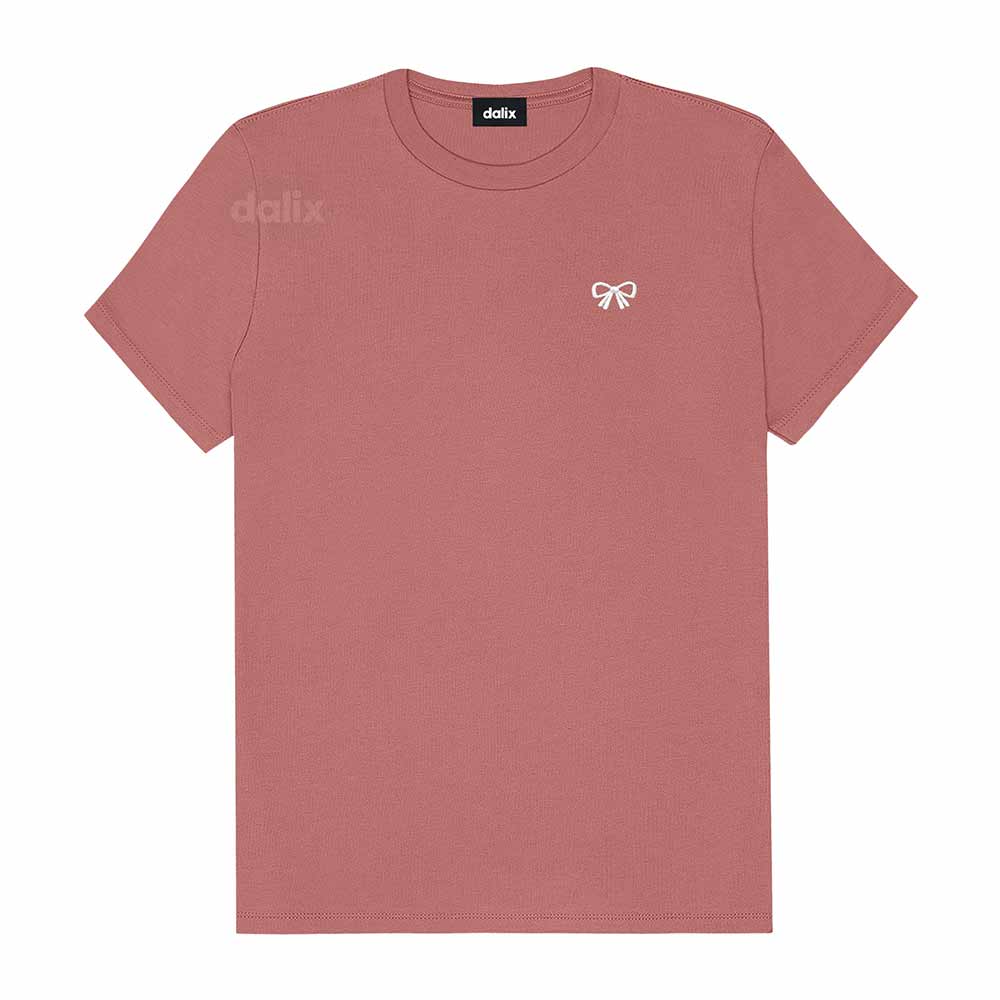 Dalix Womens Bow Jersey Tee