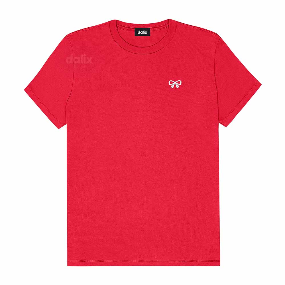 Dalix Womens Bow Jersey Tee