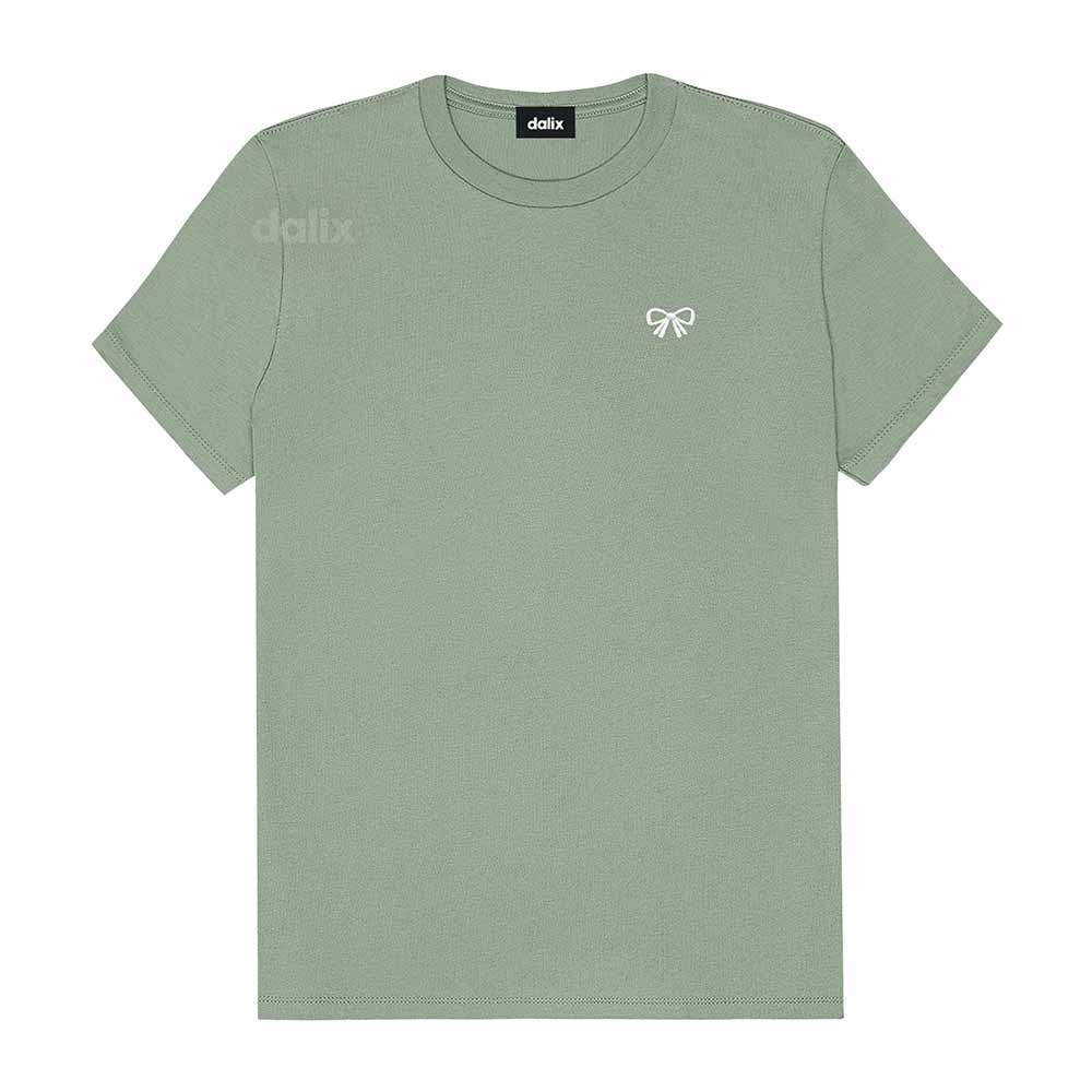 Dalix Womens Bow Jersey Tee