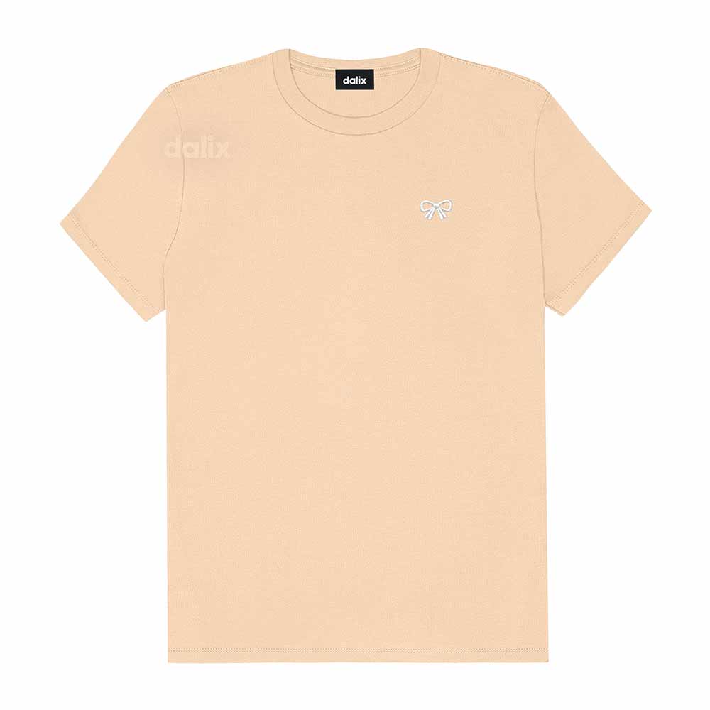 Dalix Womens Bow Jersey Tee