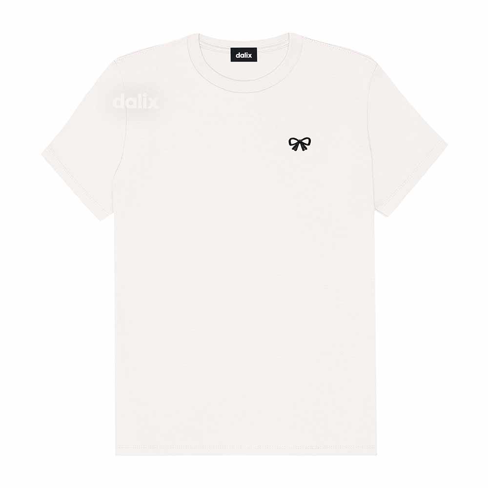 Dalix Womens Bow Jersey Tee