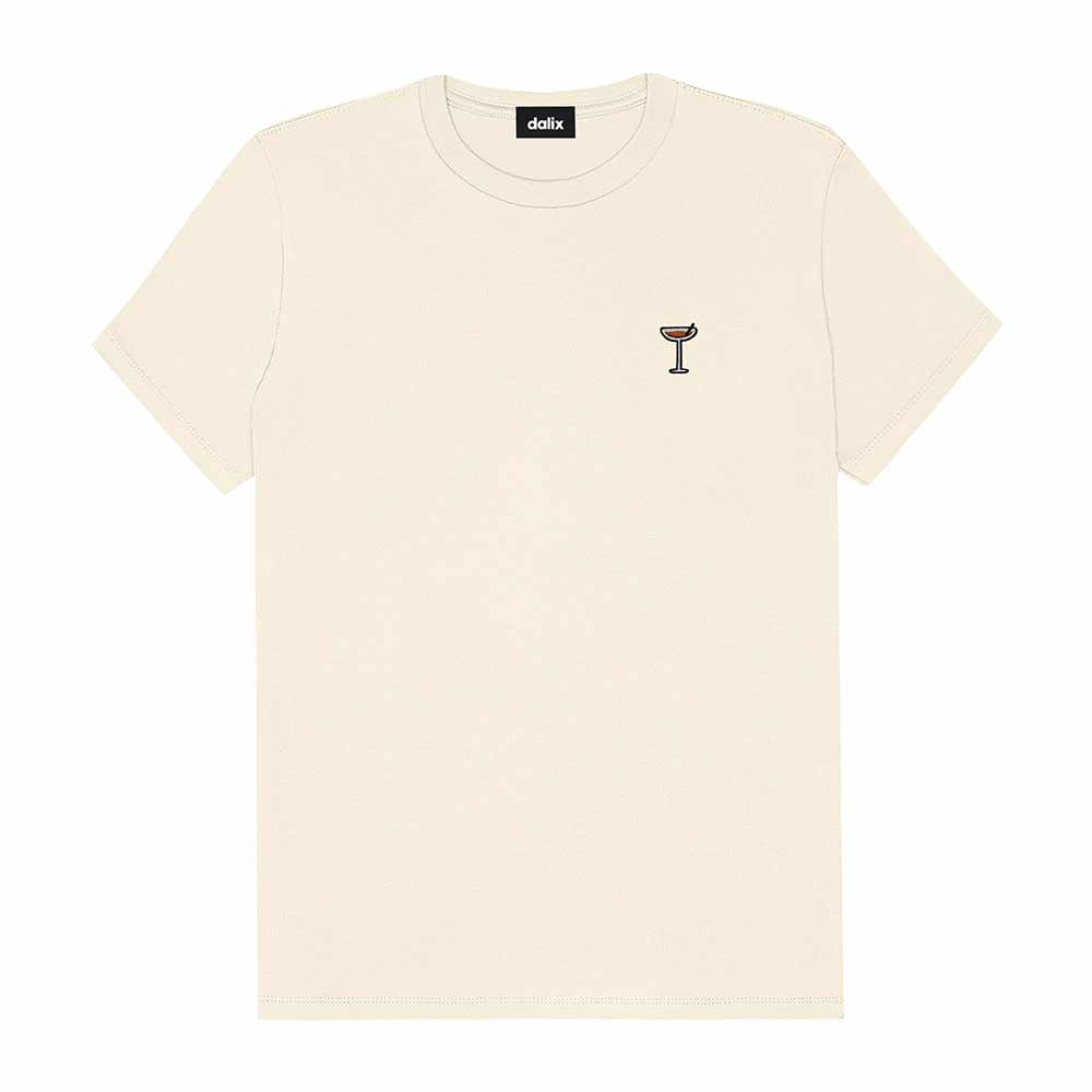 Dalix Womens Espresso Martini Jersey Relaxed Tee