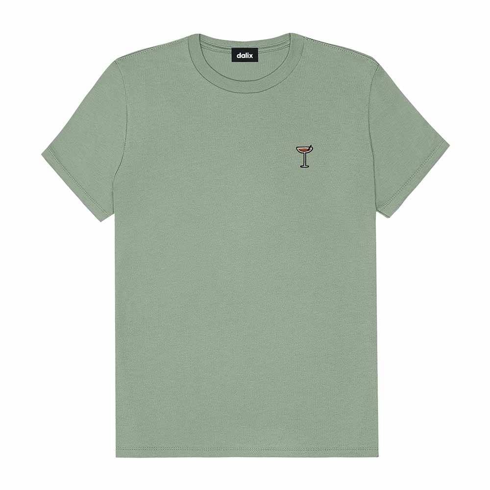 Dalix Womens Espresso Martini Jersey Relaxed Tee