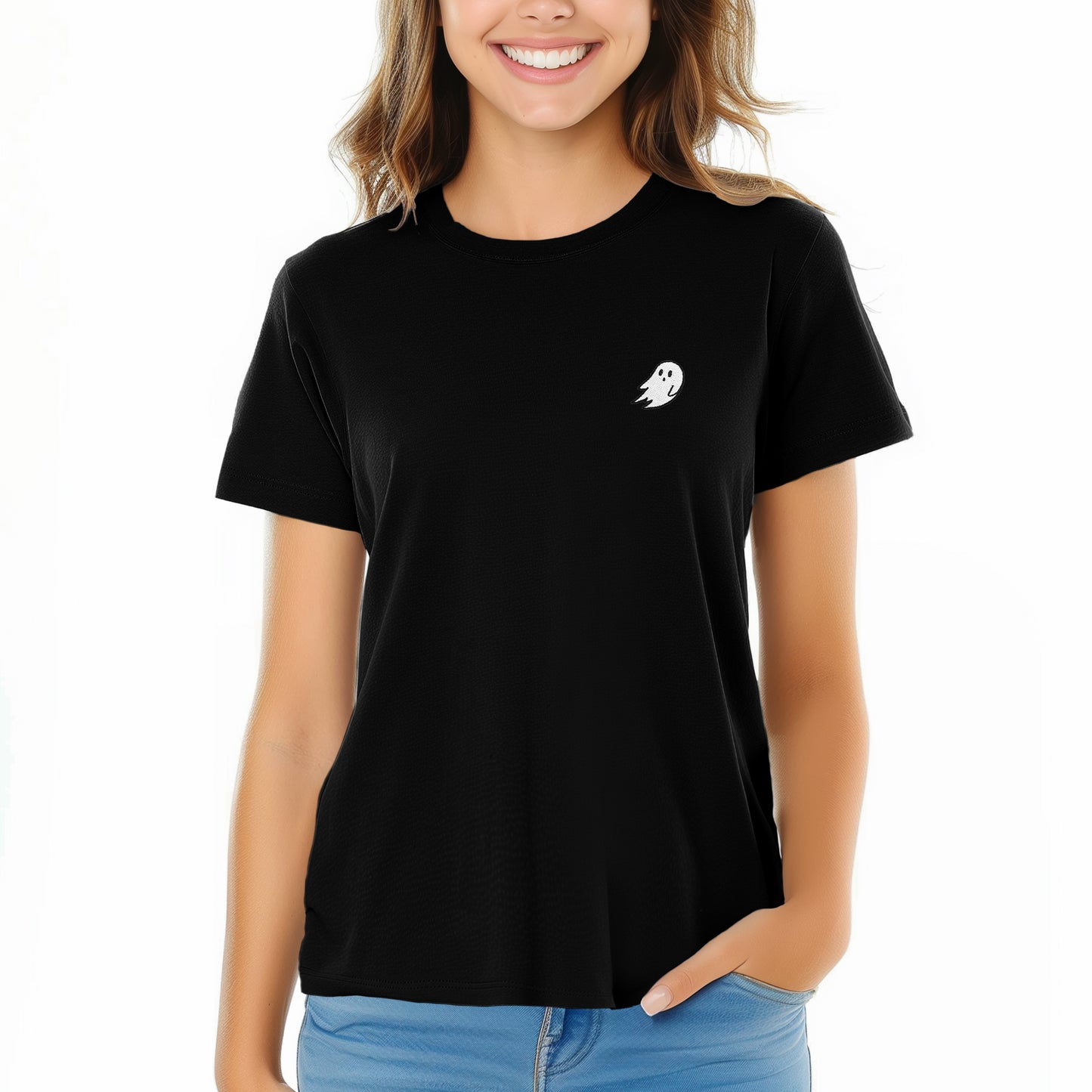 Dalix Ghost Womens Relaxed Tee