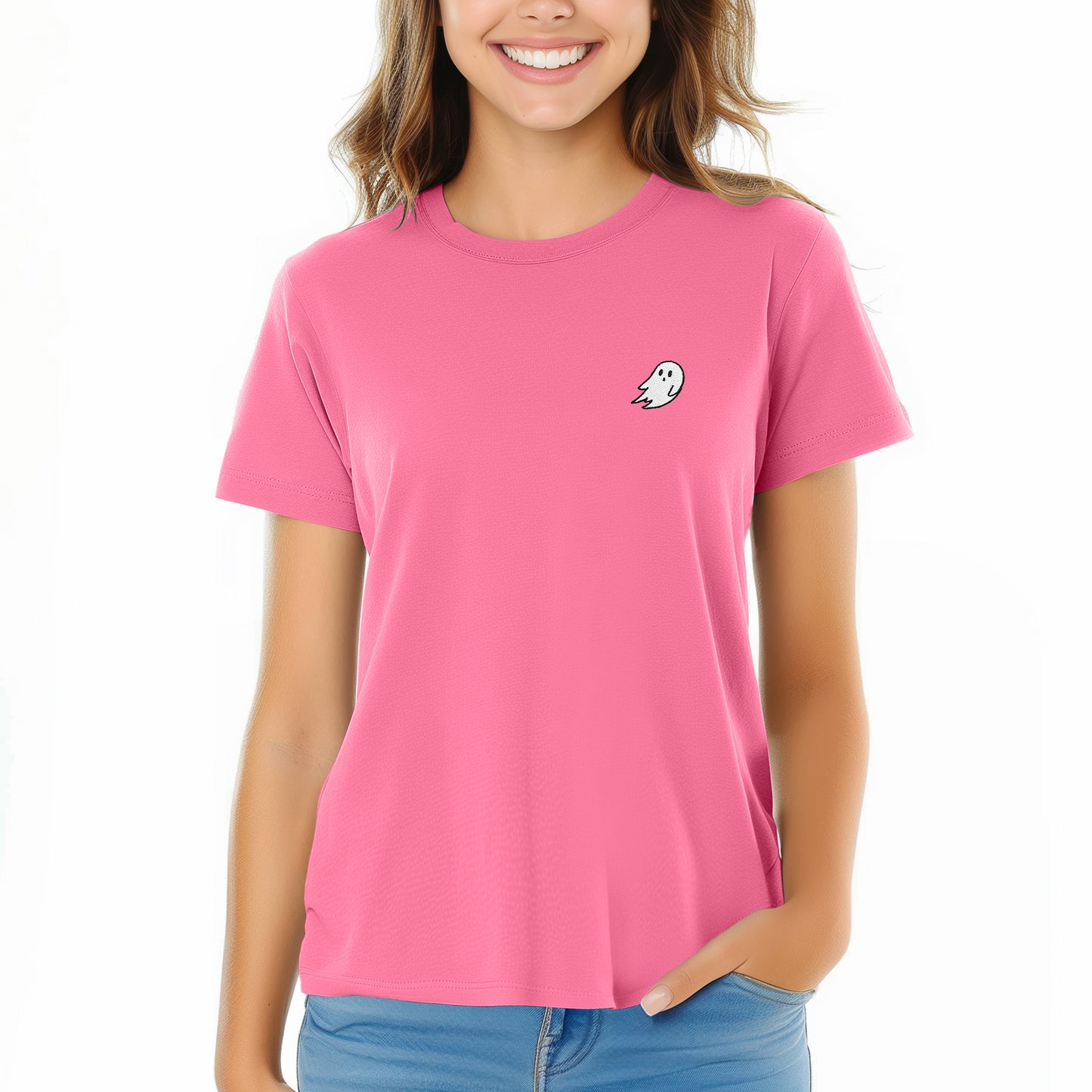 Dalix Ghost Womens Relaxed Tee