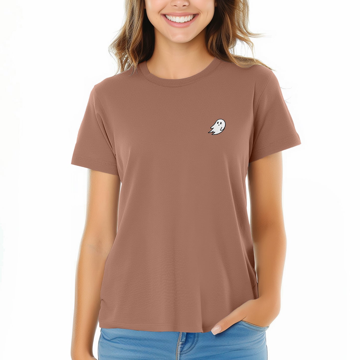 Dalix Ghost Womens Relaxed Tee