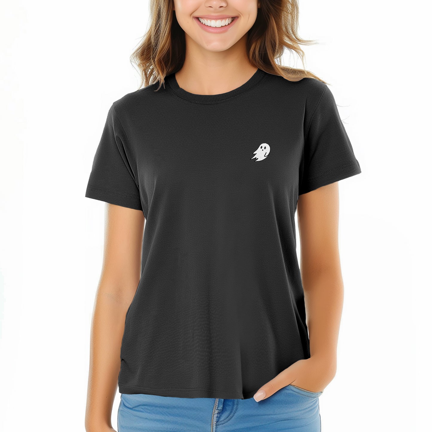 Dalix Ghost Womens Relaxed Tee