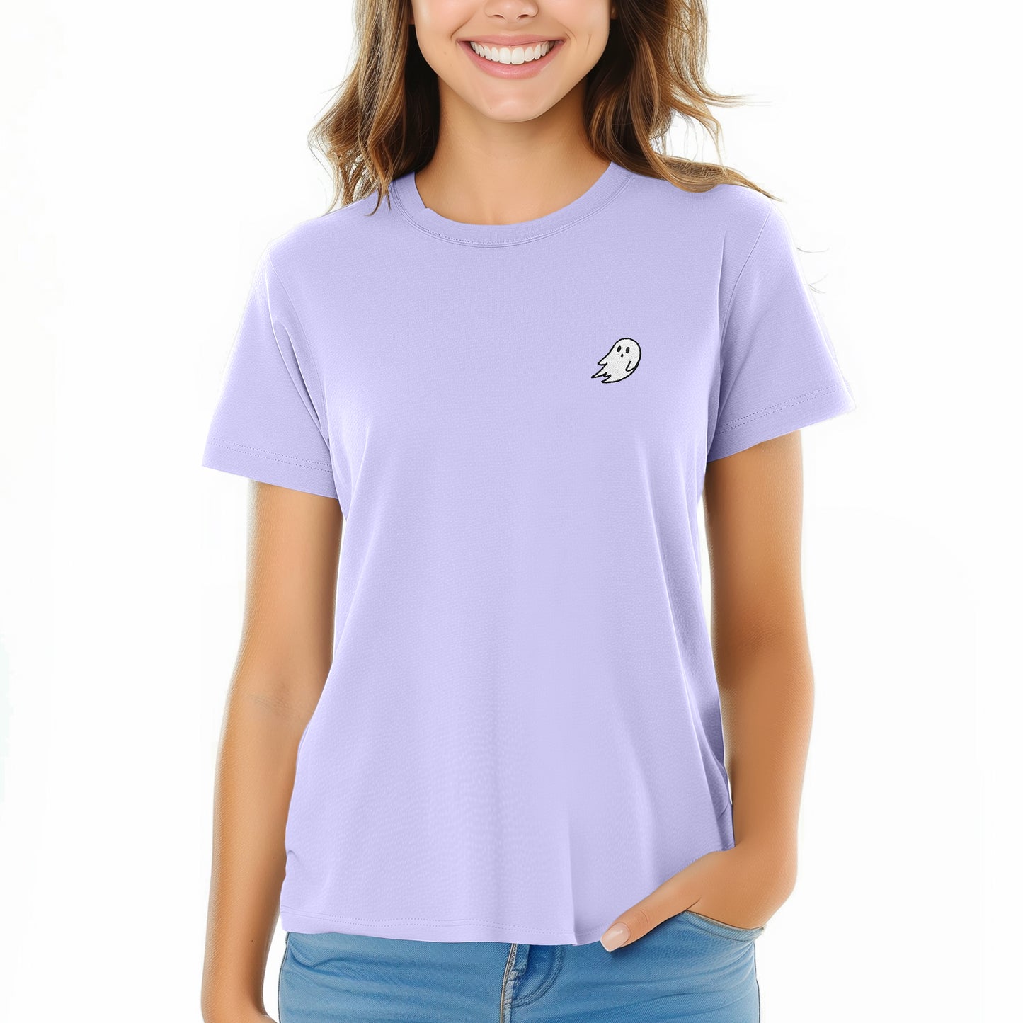 Dalix Ghost Womens Relaxed Tee