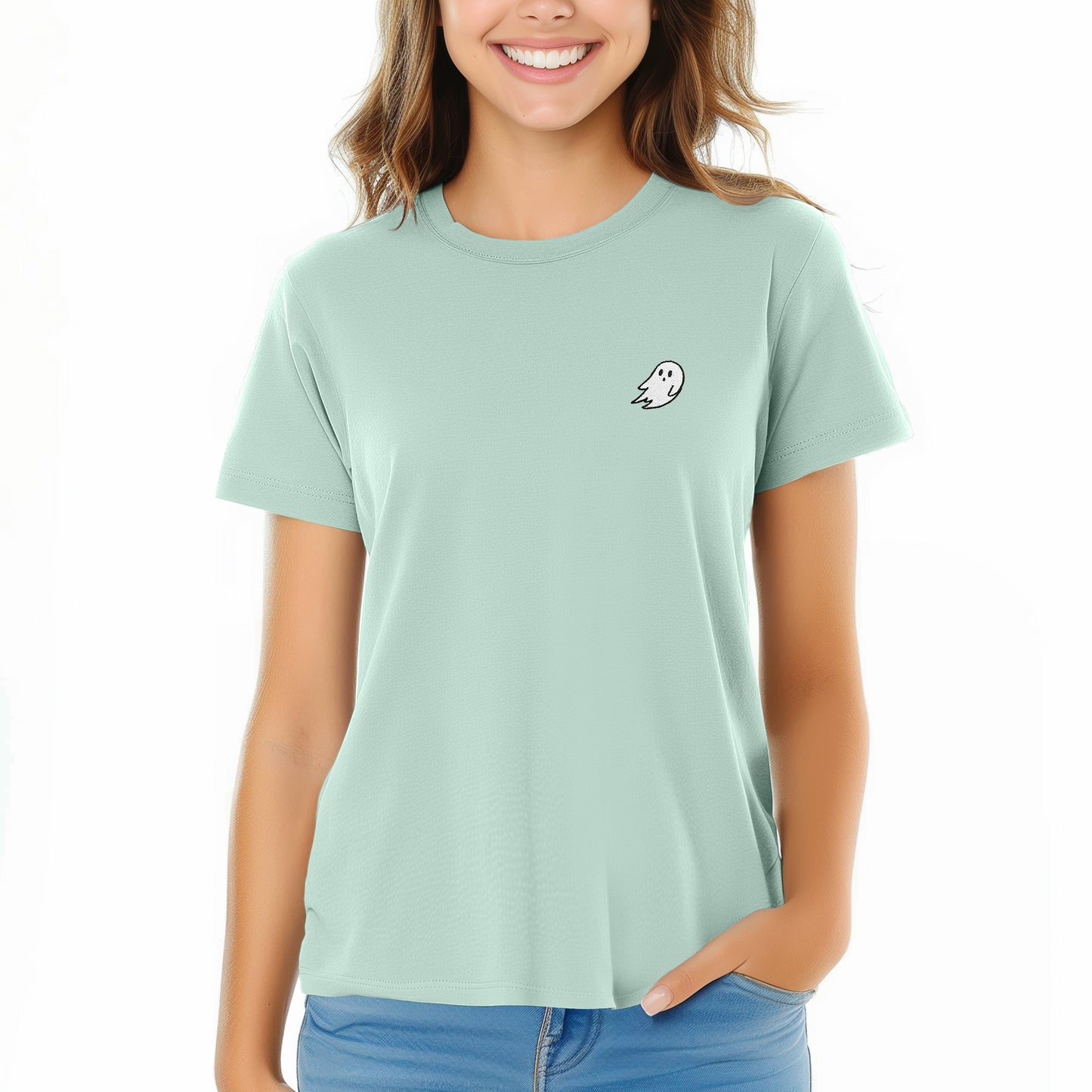 Dalix Ghost Womens Relaxed Tee