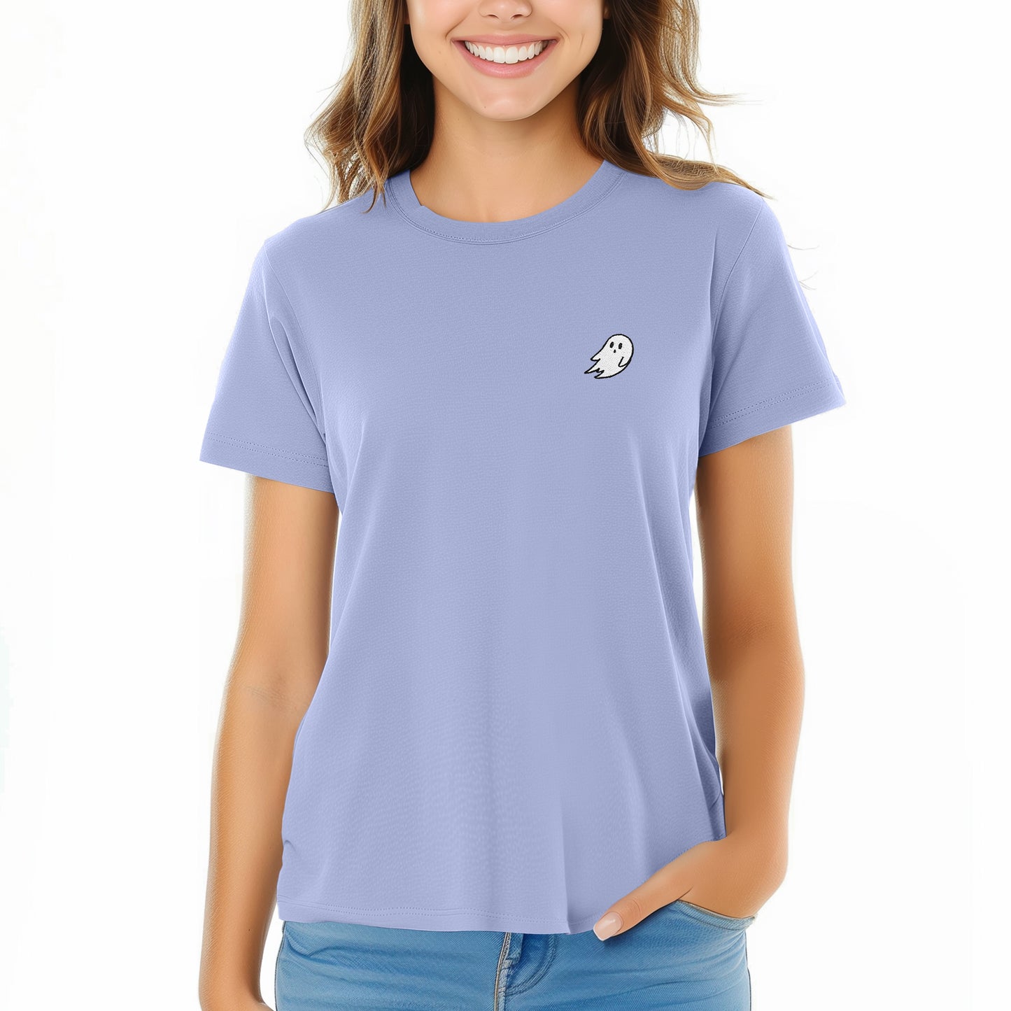 Dalix Ghost Womens Relaxed Tee