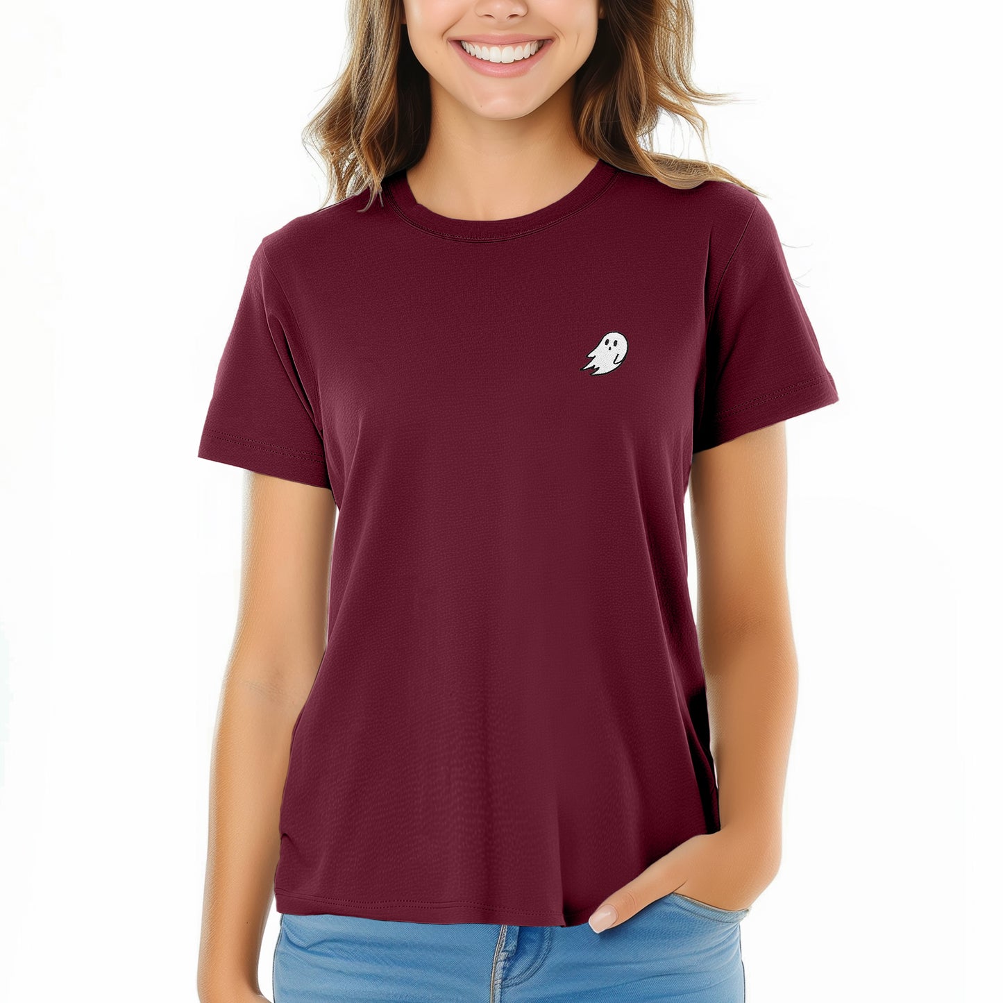 Dalix Ghost Womens Relaxed Tee
