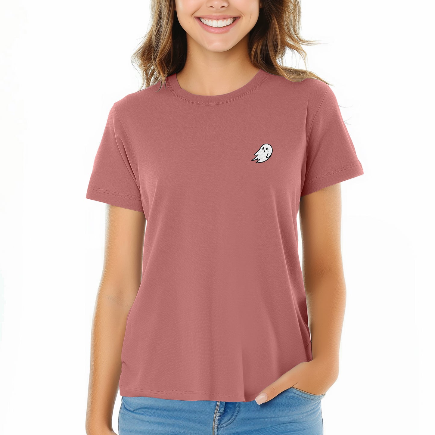 Dalix Ghost Womens Relaxed Tee