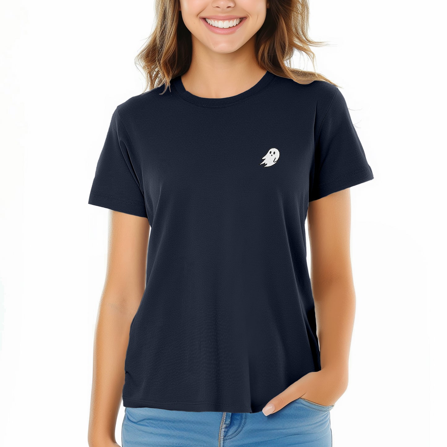Dalix Ghost Womens Relaxed Tee