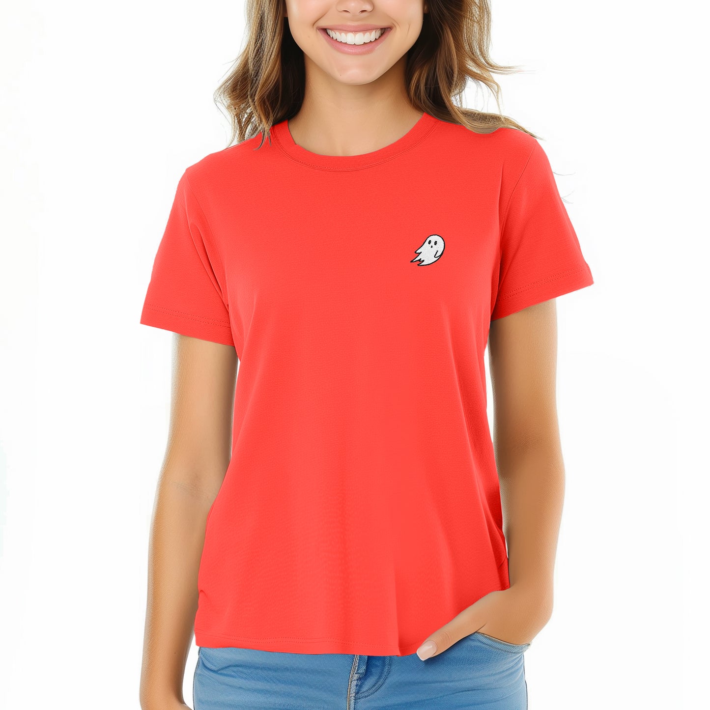 Dalix Ghost Womens Relaxed Tee
