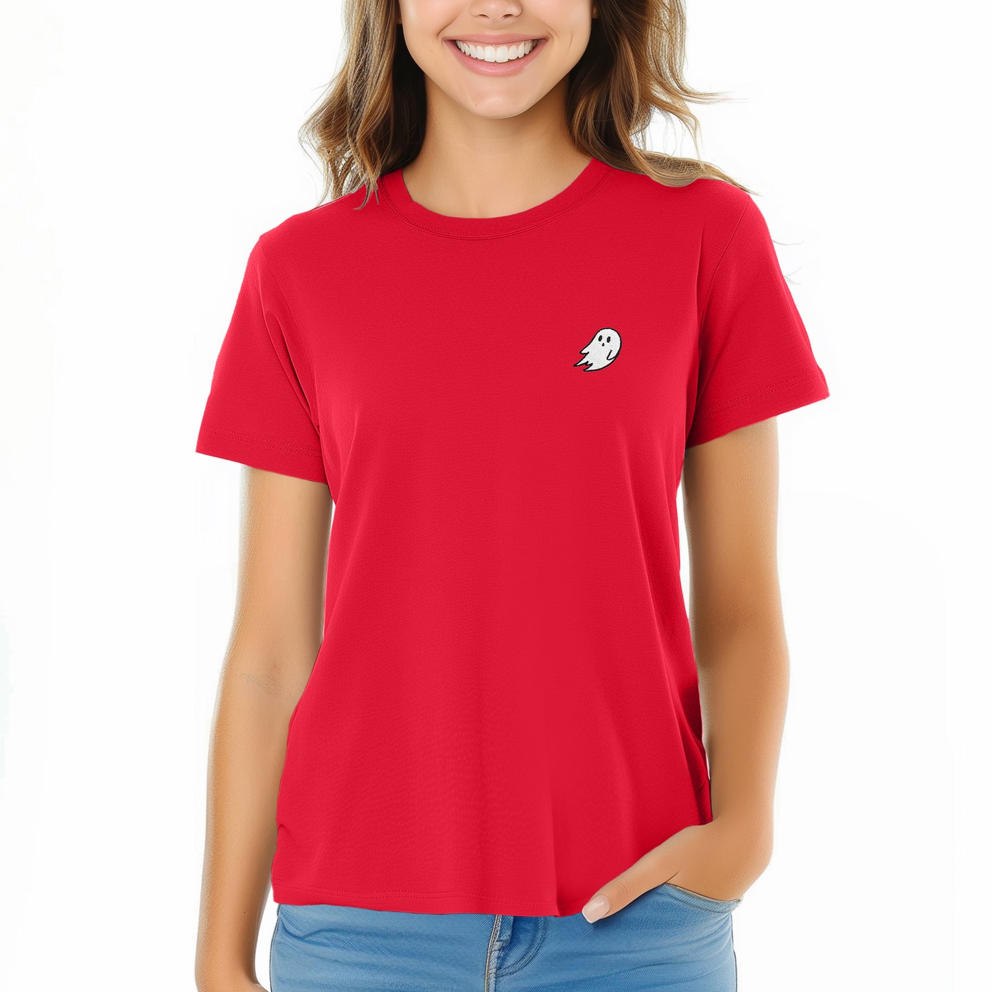 Dalix Ghost Womens Relaxed Tee