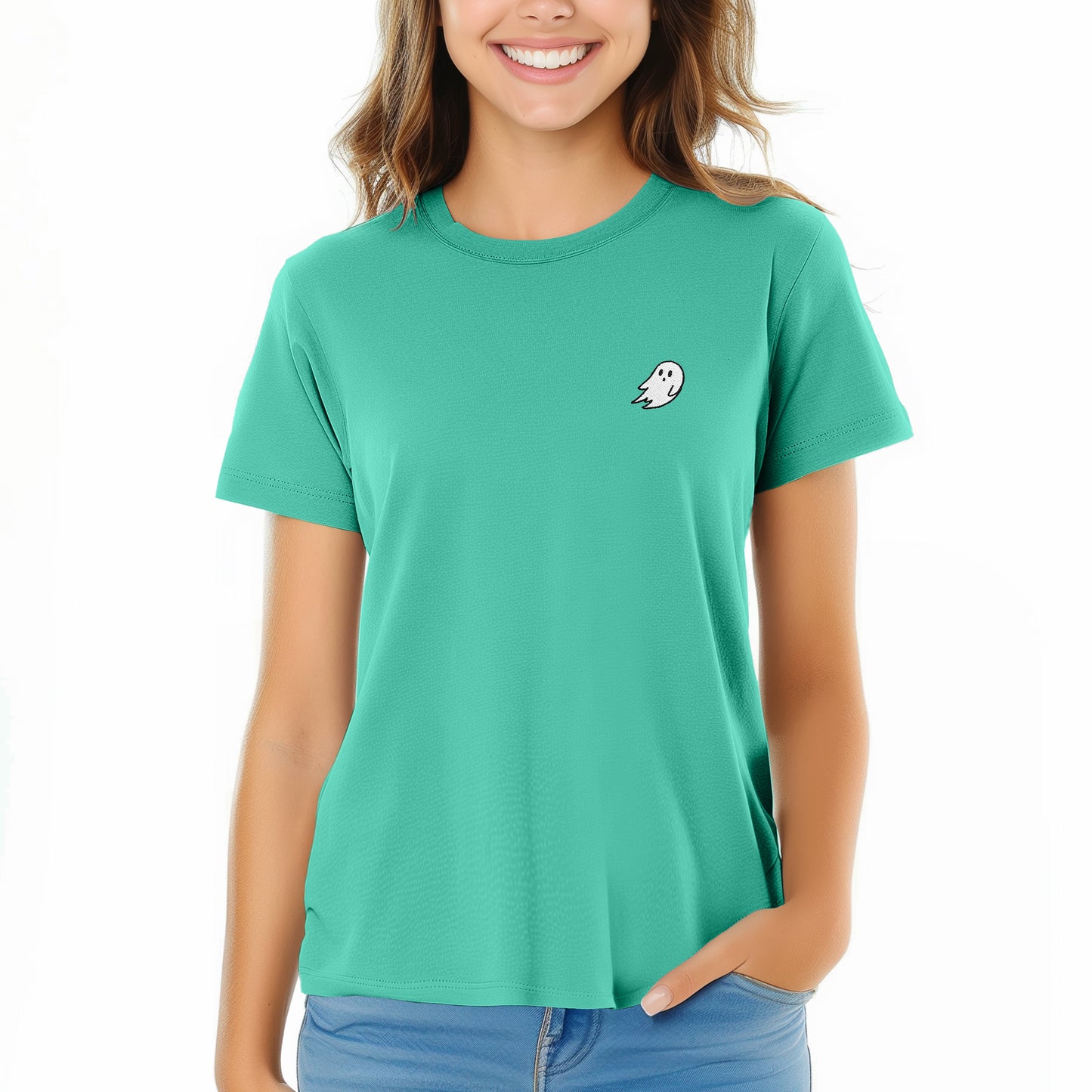 Dalix Ghost Womens Relaxed Tee